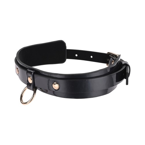 Sportsheets Orbit Day Collar - Stunning Faux Leather Design