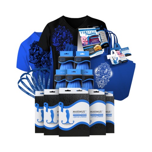 Kit Promocional Aneros Goes Blue