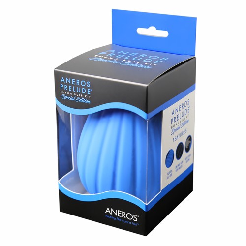 Aneros Prelude Enema Bulb Kit Blue