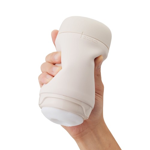 Tenga Puffy Stroker Latte Brown with Sample Lotion