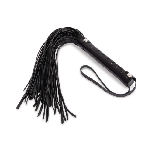 Kit de 4 Piezas Lux Fetish Flogger y Correas de Cama para Bondage