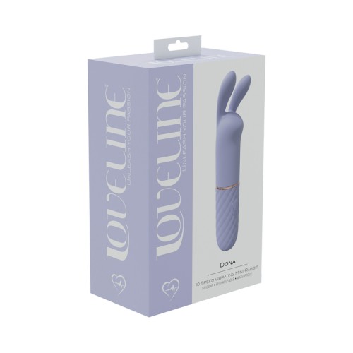 Dona Mini-Rabbit Vibrador de 10 Velocidades