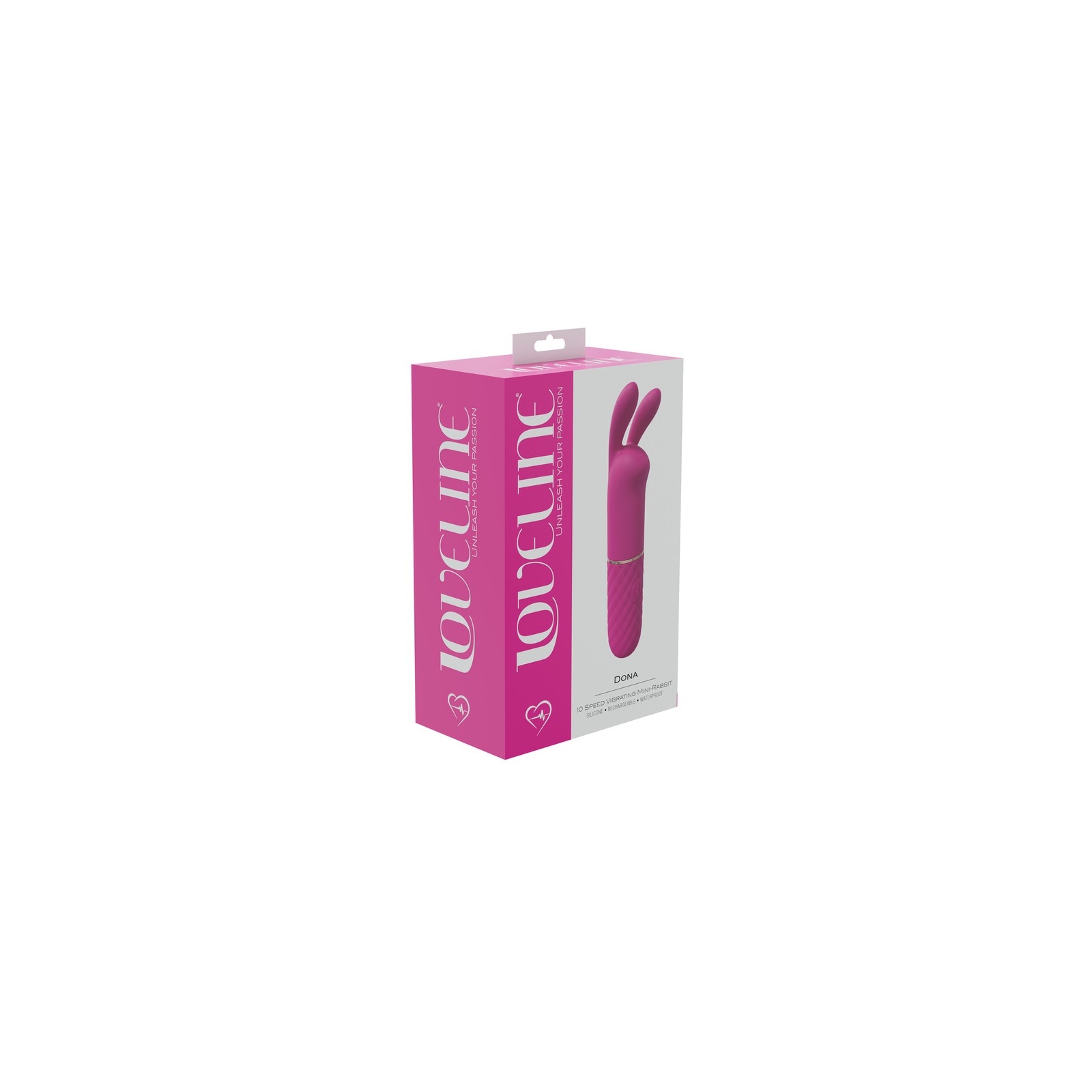 LoveLine Dona 10 Speed Vibrating Mini-Rabbit for Ultimate Pleasure