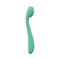 Vibrador Flexible Juicy de 10 Velocidades - Verde