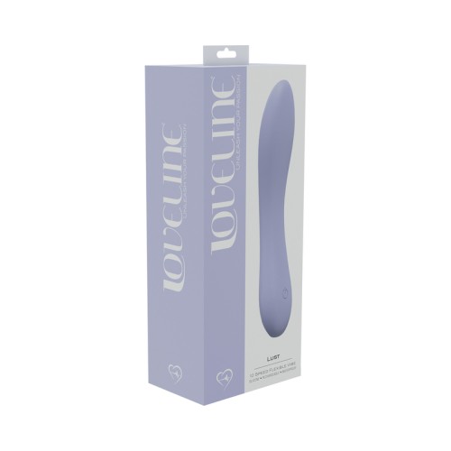 Vibrador Flexible LoveLine Lust de 10 Velocidades Lavanda