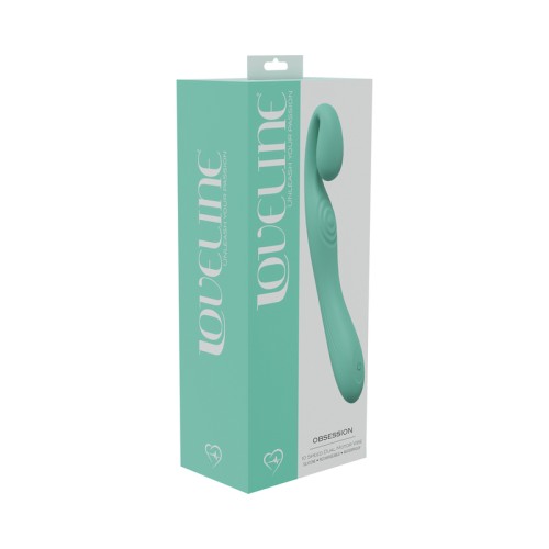 LoveLine Obsession Vibrador de Doble Motor Impermeable de 10 Velocidades