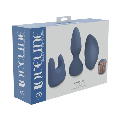 LoveLine Ultimate Kit 10 Speed Silicone Vibrator - Rechargeable