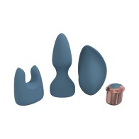 Kit Ultimate LoveLine Vibrador de Silicona 10 Velocidades - Recargable