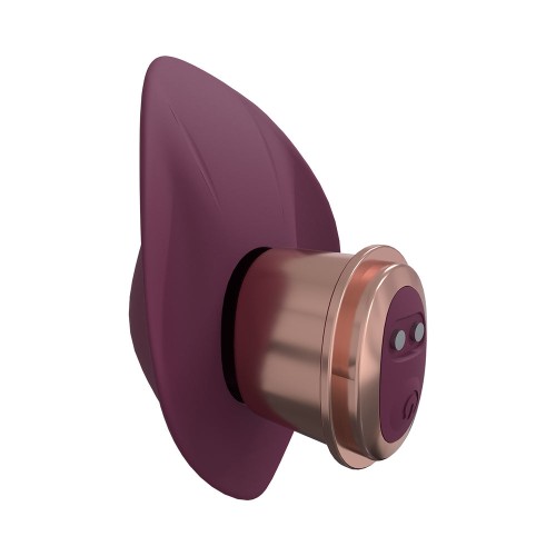 LoveLine Ultimate 10-Speed Silicone Vibrator Burgundy