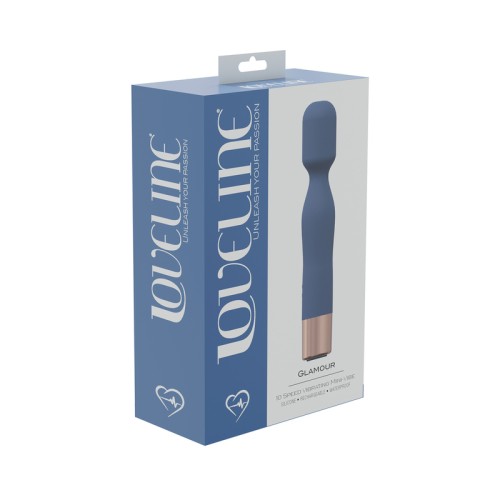 LoveLine Glamour Mini-Wand Recargable 10 Velocidades a Prueba de Agua