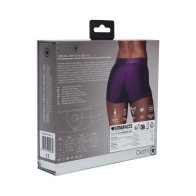 Ouch! Boxer Vibrador Strap-on Morado M/L