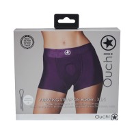 Ouch! Vibrating Strap-on Boxer XS/S - Comfortable Pleasure