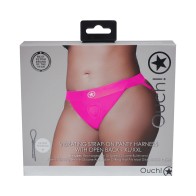 Ouch! Vibrating Strap-on Panty Harness