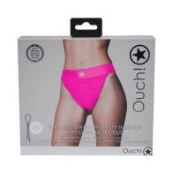 Ouch! Vibrating Strap-On Panty Harness