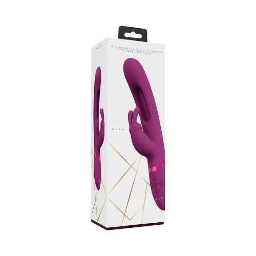 VIVE MIKA Triple Motor Rabbit Vibrator for Ultimate Pleasure