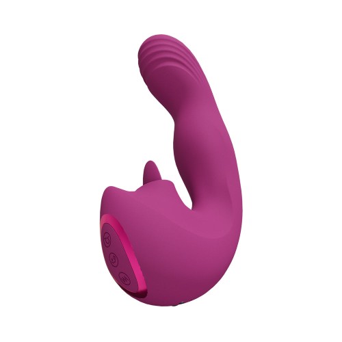 VIVE YUMI Rechargeable G-Spot Vibrator & Stimulator Pink