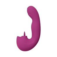 VIVE YUMI Vibrador Recargable G-Spot & Estimulador Rosa