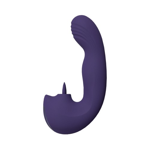 Vibrador Recargable VIVE YUMI para Punto G con Movimiento de Dedo