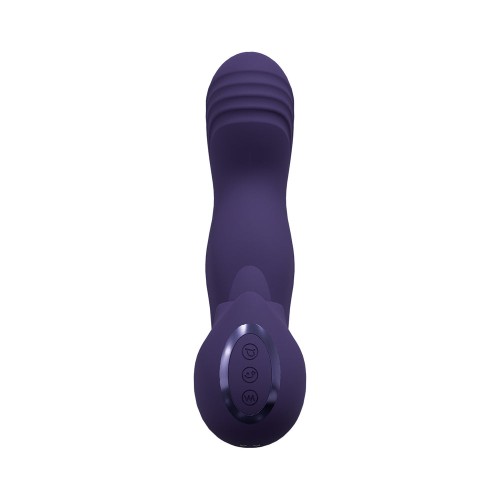 Vibrador Recargable VIVE YUMI para Punto G con Movimiento de Dedo