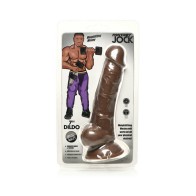 Dildo Jock Weightlifting Wesley 7 in. con Testículos - Placer Realista