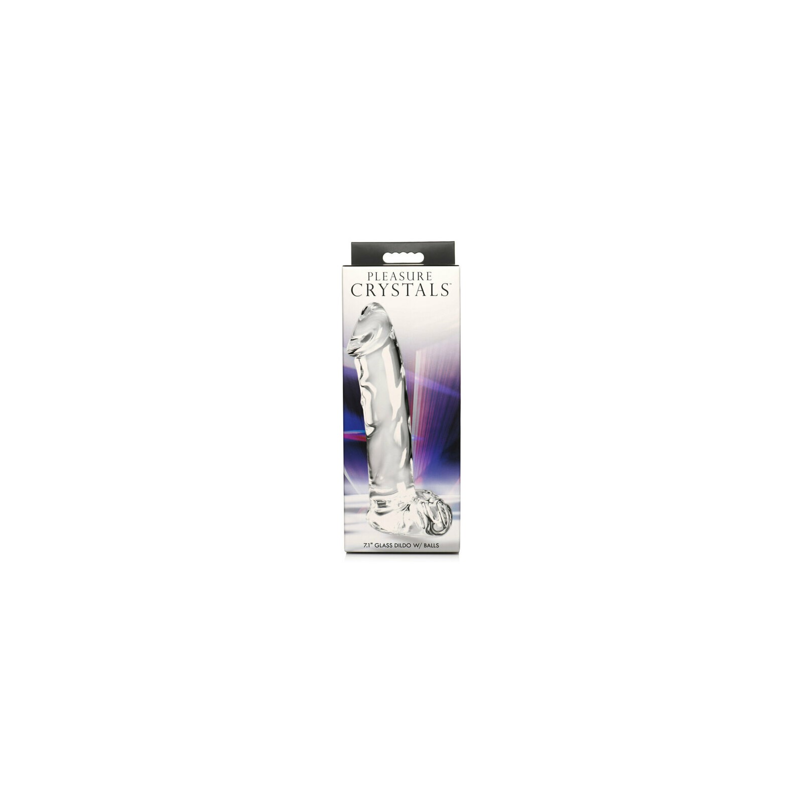 Dildo de Cristal de Placer de 7.1"