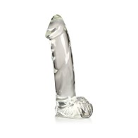 Pleasure Crystals Glass Dildo