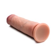 Dildo de Silicona de Densidad Doble Uncut 8.5 in. Jock Claro