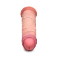 Jock Uncut 8.5 in. Dual Density Silicone Dildo Light