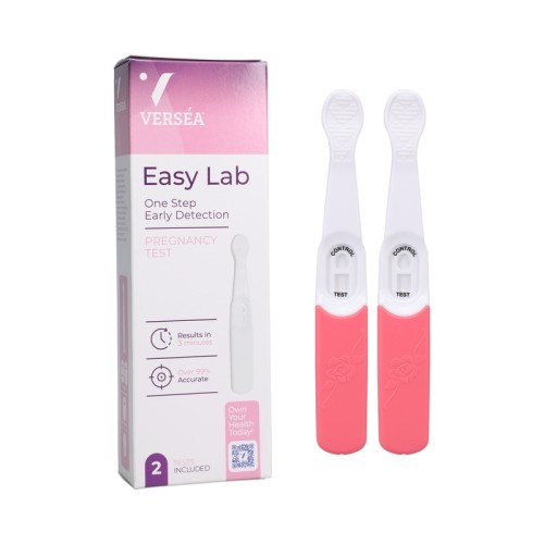 Versea Easy Lab Pregnancy Test 2-Pack for Quick Results