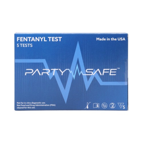 Kit de Pruebas de Fentanilo Party Safe 5 Pruebas