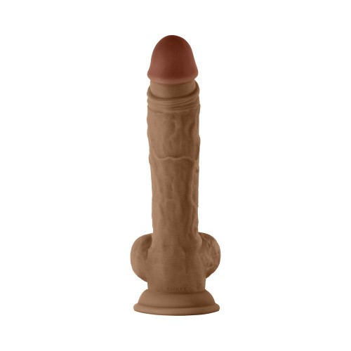 Modelo A Shaft Dildo de Silicona de Densidad Dual 10.5 in.