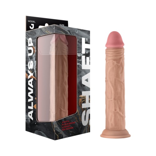 Shaft Modelo J Dildo de Silicona de Doble Densidad