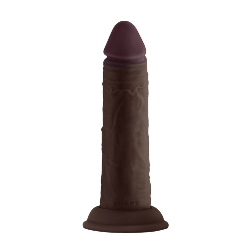 Shaft Model J: Dual Density Silicone Dildo Mahogany