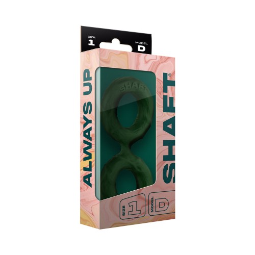 Shaft Model D Double C-Ring Green Size 1