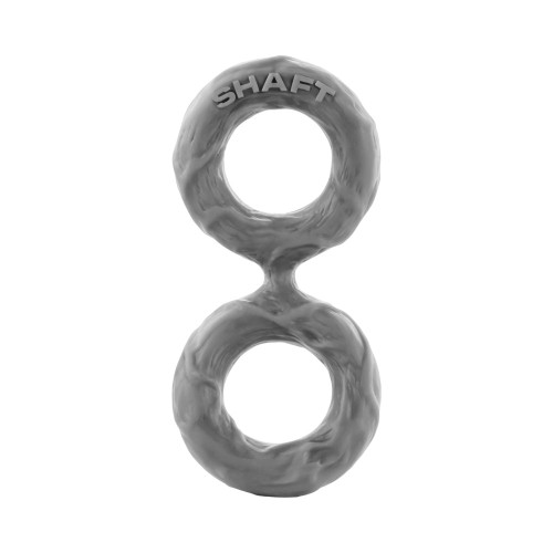 Double C-Ring Model D Grey Size 2 for Enhanced Pleasure