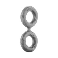 Double C-Ring Model D Grey Size 2 for Enhanced Pleasure