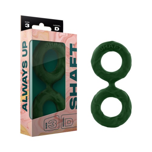 Shaft Model D Double C-Ring Green