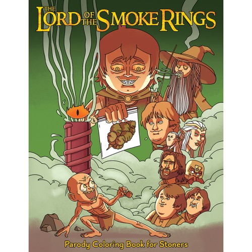 The Lord of the Smoke Rings Coloring Book for Fun Lovers