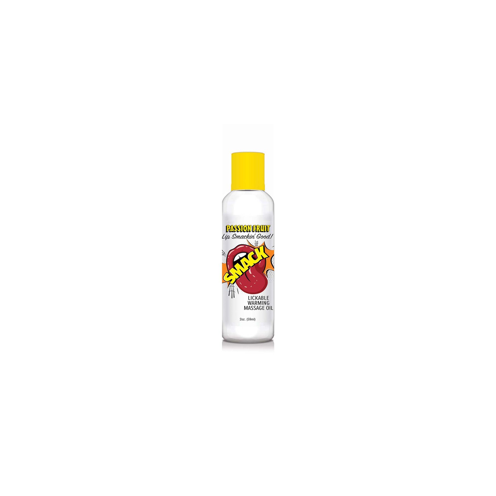 Smack Lickable Massage Oil - Passion Fruit 2 oz