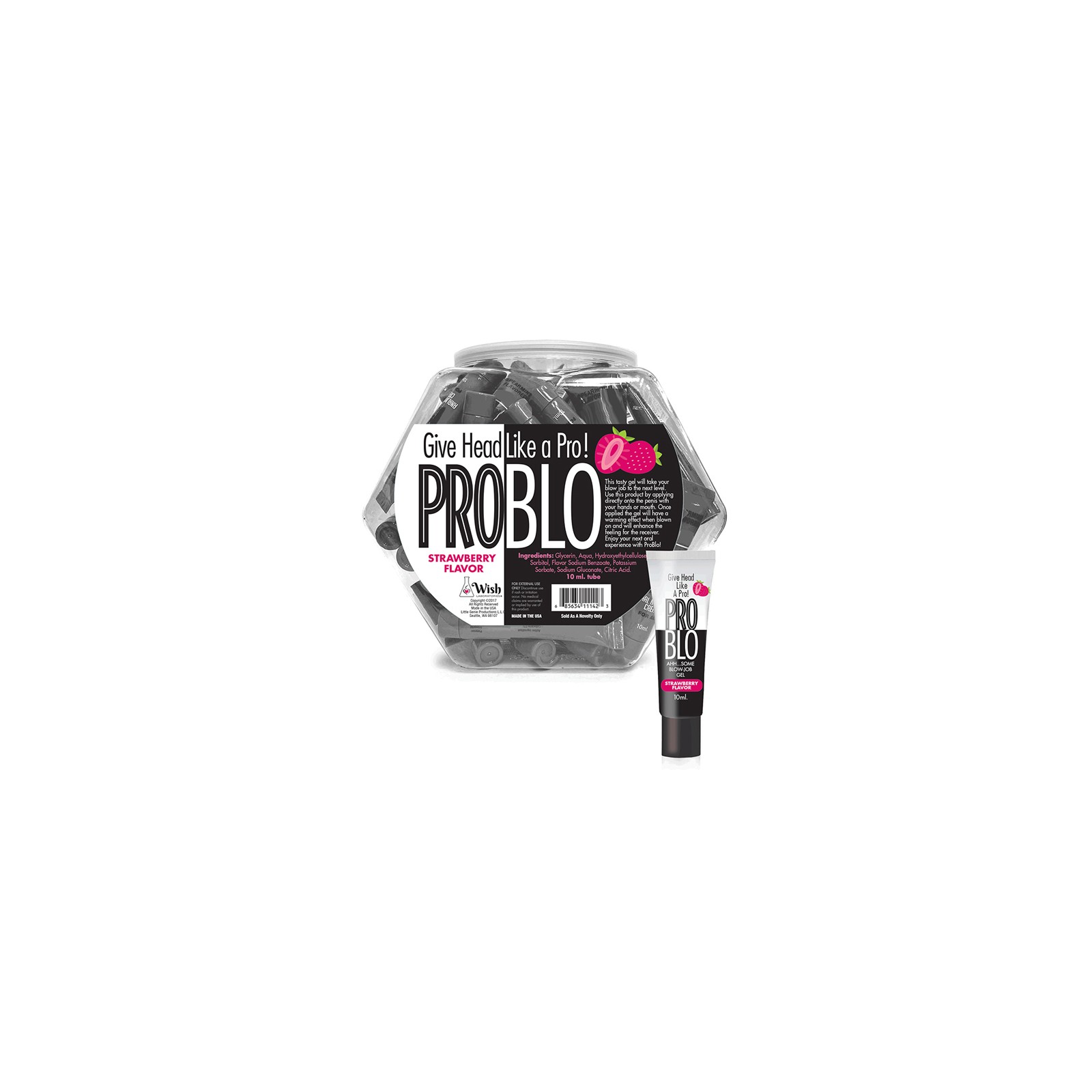 Pro Blo Strawberry Oral Pleasure Gel