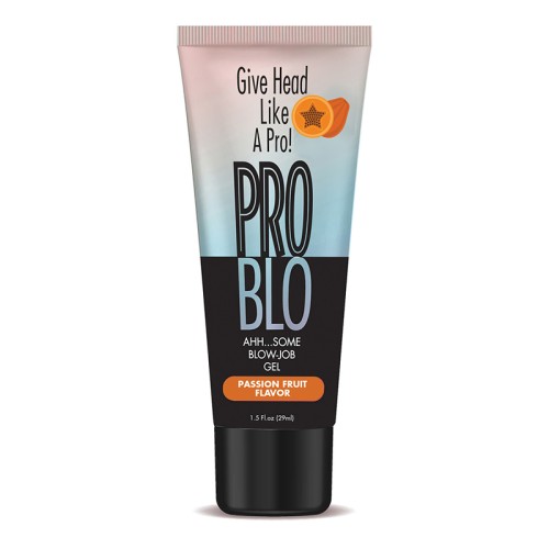 Pro Blo Passion Fruit Oral Pleasure Gel for Delicious Experiences