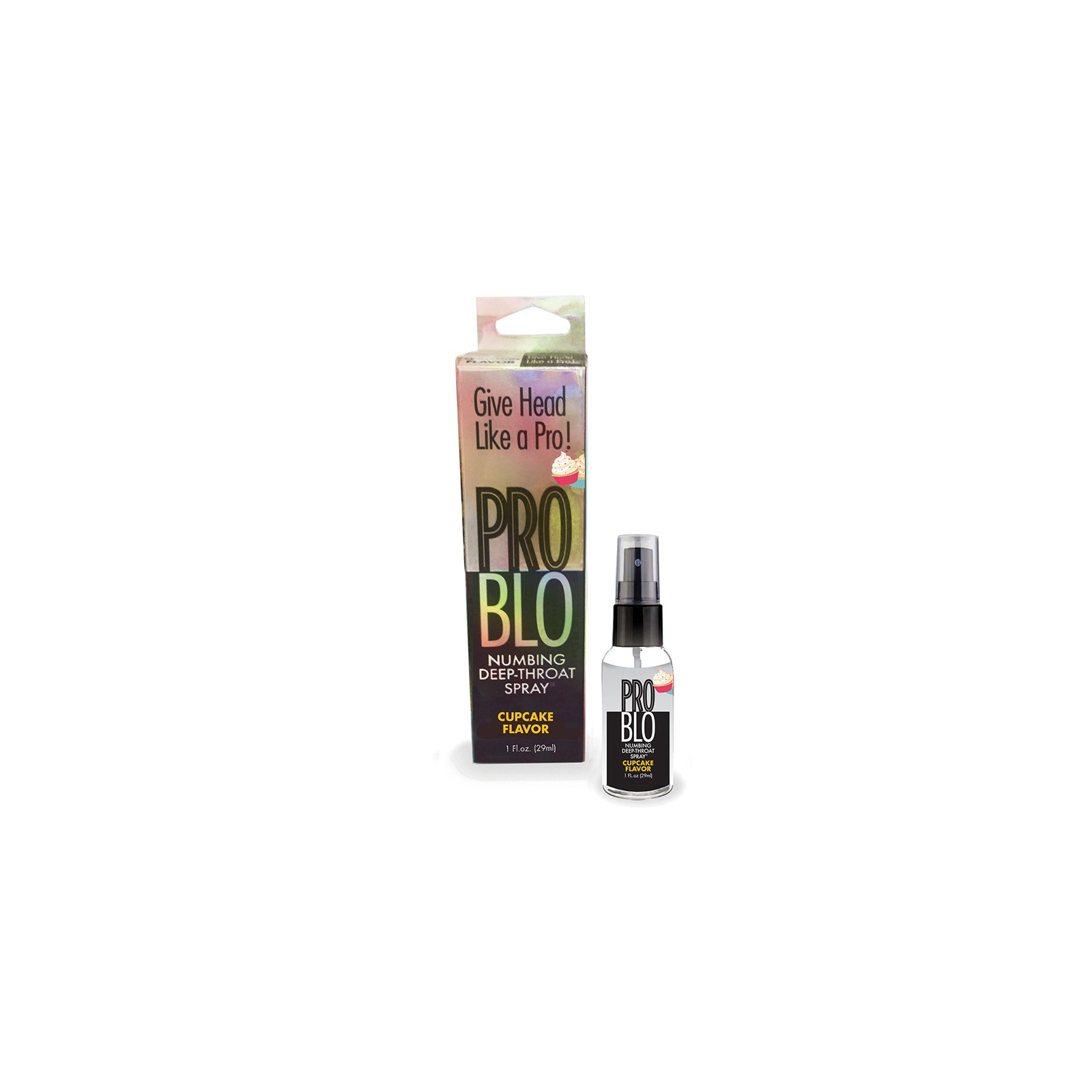 Spray Pro Blo Desensibilizante - Mejora el Placer Oral con Sabor Cupcake