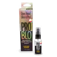 Spray Pro Blo Desensibilizante - Mejora el Placer Oral con Sabor Cupcake