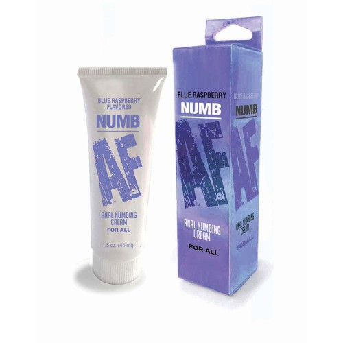 Numb AF Crema Desensibilizadora Anal Sabor Frambuesa Azul