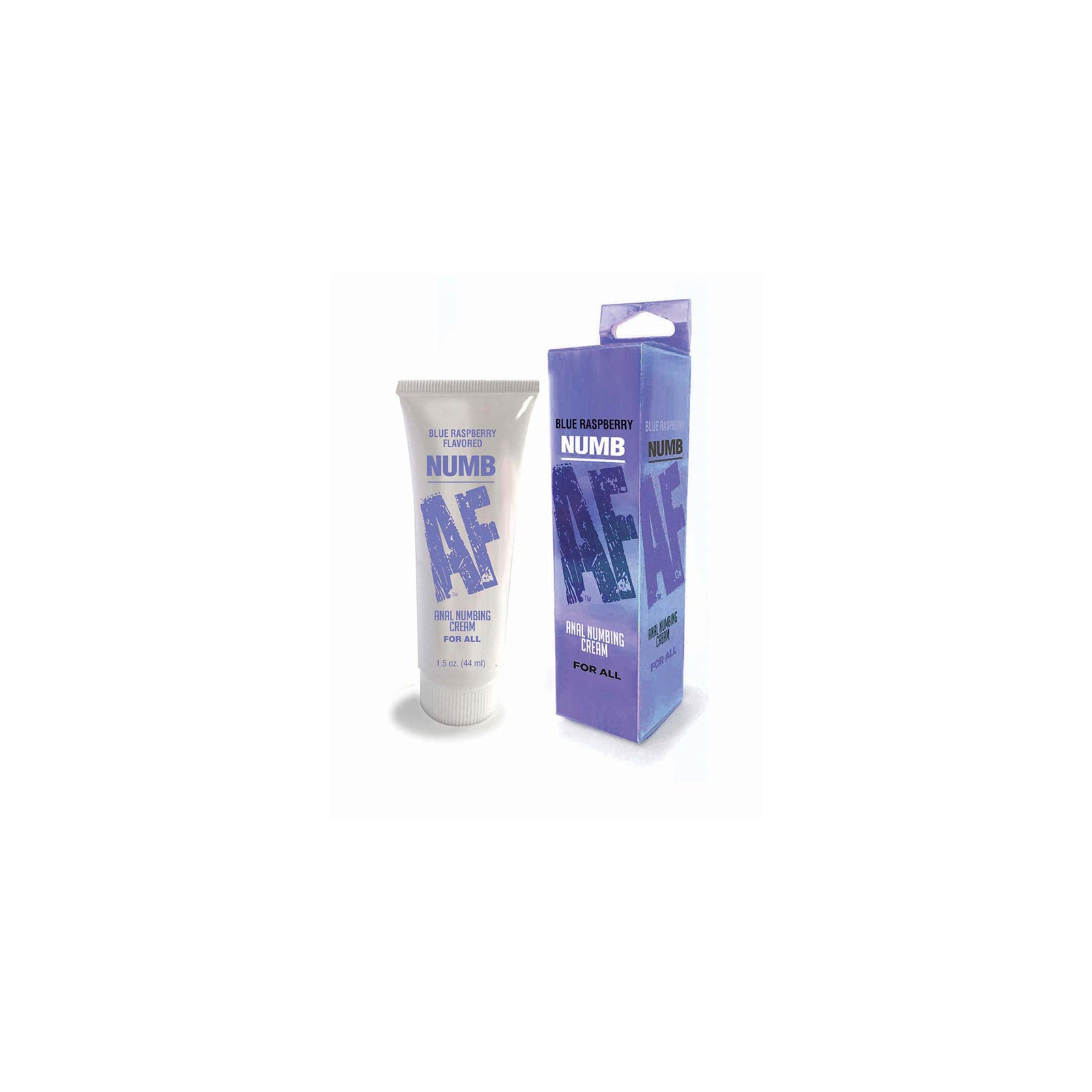 Numb AF Crema Desensibilizadora Anal Sabor Frambuesa Azul