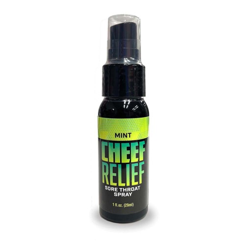 Cheef Relief Throat Spray for Instant Soothing