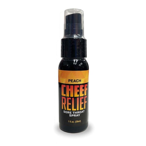 Cheef Relief Peach Throat Spray for Soothing Relief