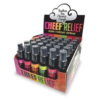 Cheef Relief Throat Spray for Smokers Cough Relief