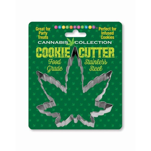 Cortador de Galletas Cannabis para Repostería Creativa