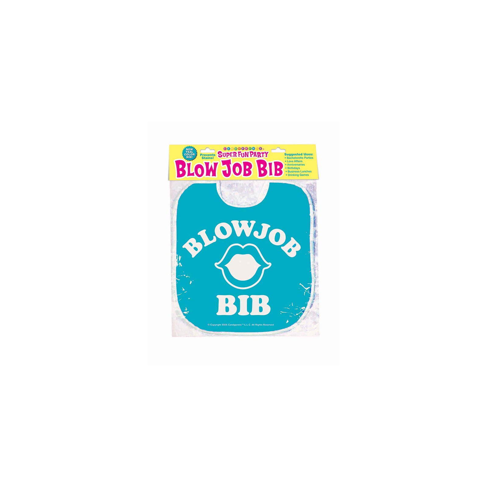 Blow Job Bib Teal